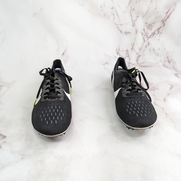 Nike Mens Size 11.5 Air Zoom Victory Tour 3 Black Cleat Track Field Shoes - Picture 3 of 10